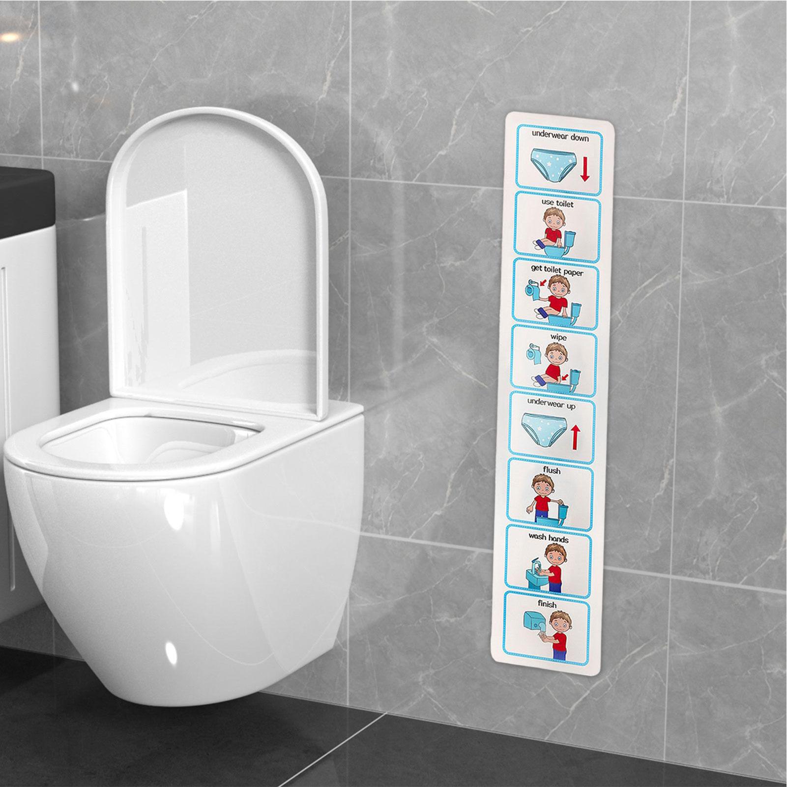 Kids Education Planner - Toilet Training Chart Life Skills Toilet
