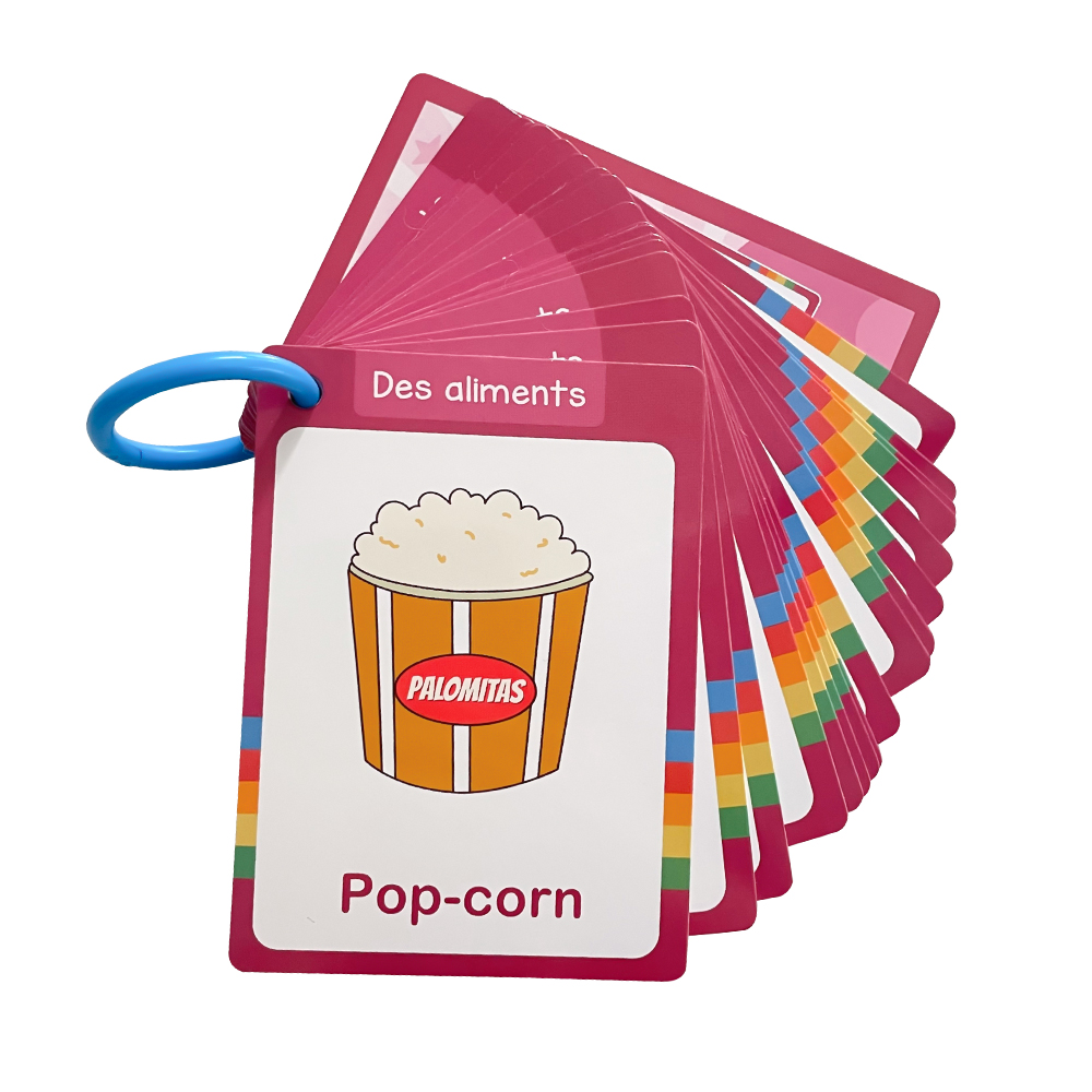 20Pcs Foods Theme French Vocab - Kids Educational Posters recension och pris