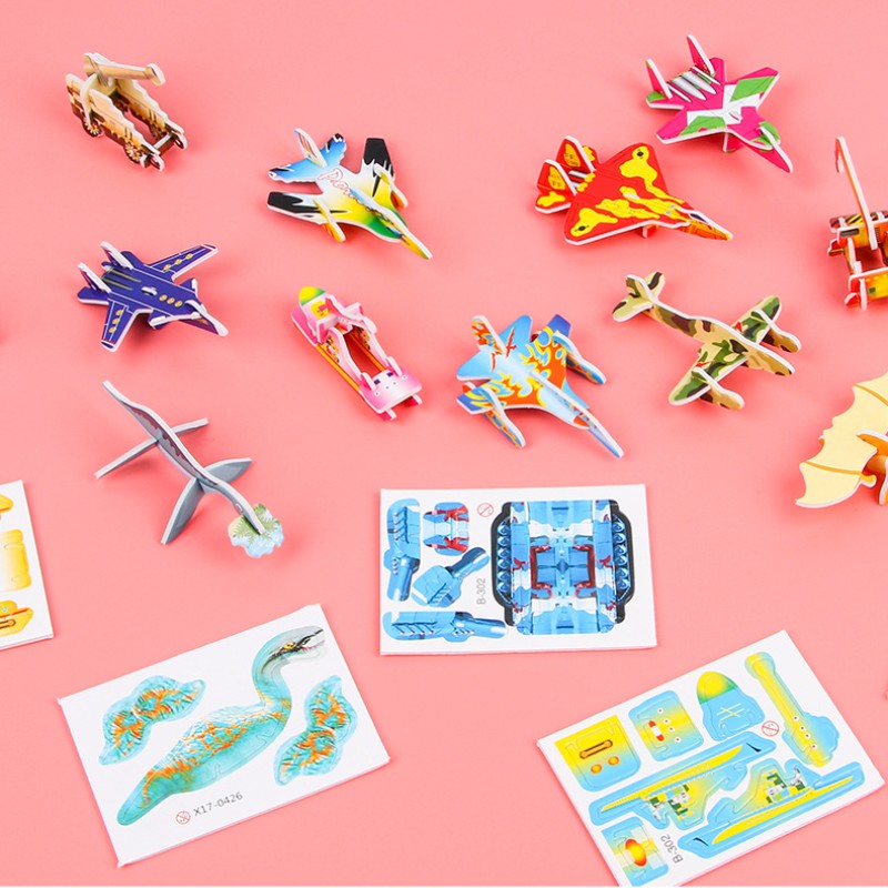 10pcs Creative Cute Paper Plan - Educational Cartoon For Kids recension och pris