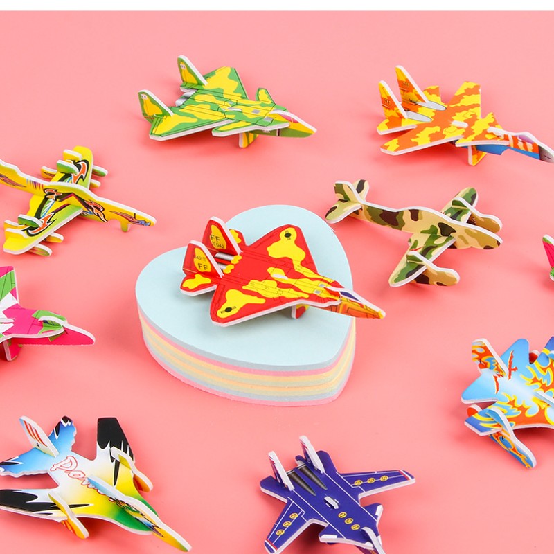10pcs Creative Cute Paper Plan - Educational Cartoon For Kids recension och pris