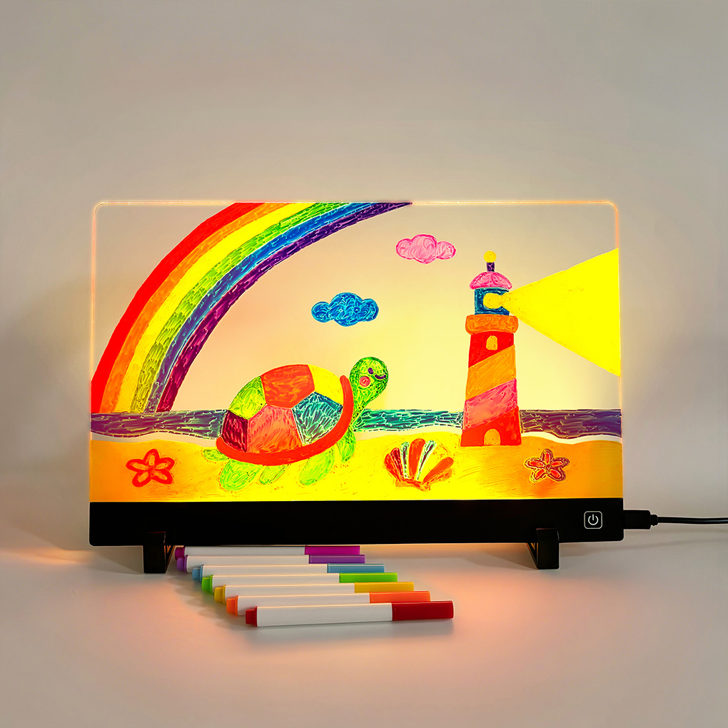 Kids Drawing Board Reusable LC - Kids Education Drawing recension och pris