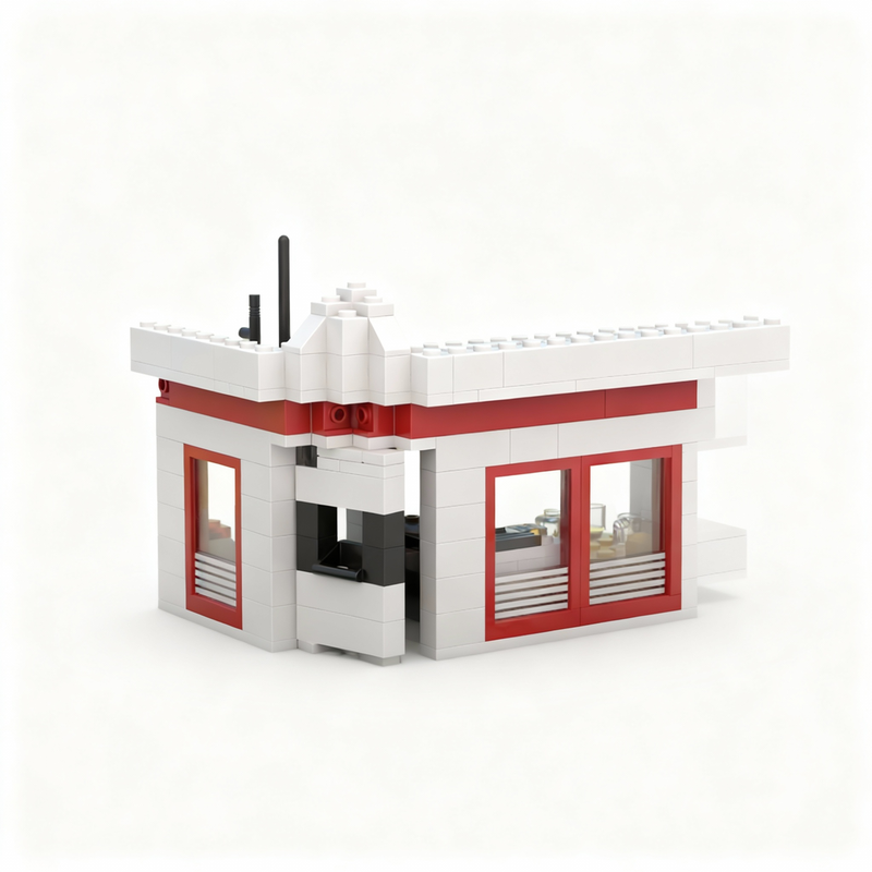 225pcs MOC Town Classic Commun - Kids Education Centre recension och pris