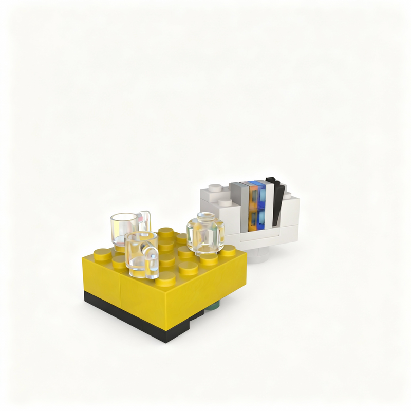 225pcs MOC Town Classic Commun - Kids Education Centre recension och pris