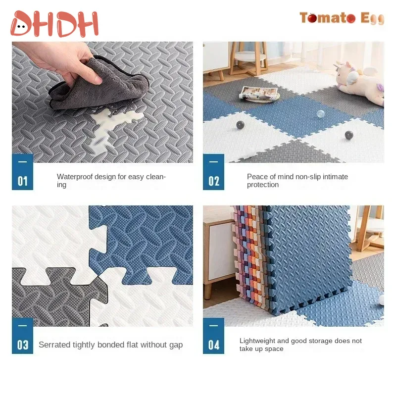 Premium Thick 2 5cm Baby Play  - Kids Education Rug recension och pris