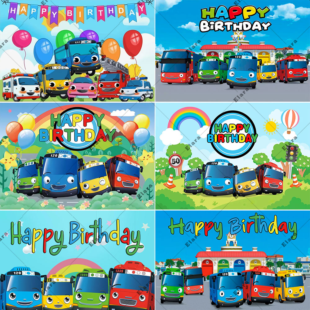 Cartoon Anime The Little Bus K - Background For Kids Education recension och pris