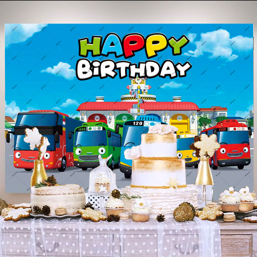 Cartoon Anime The Little Bus K - Background For Kids Education recension och pris