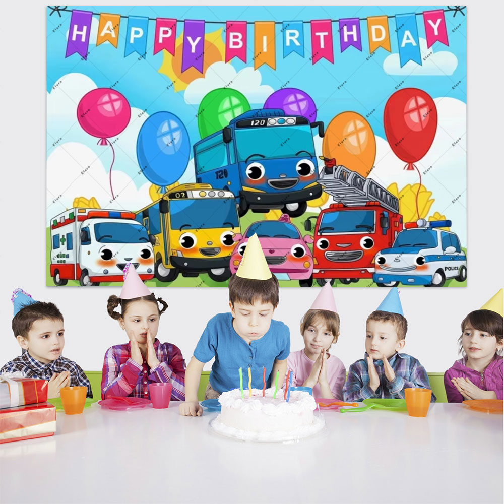 Cartoon Anime The Little Bus K - Background For Kids Education recension och pris