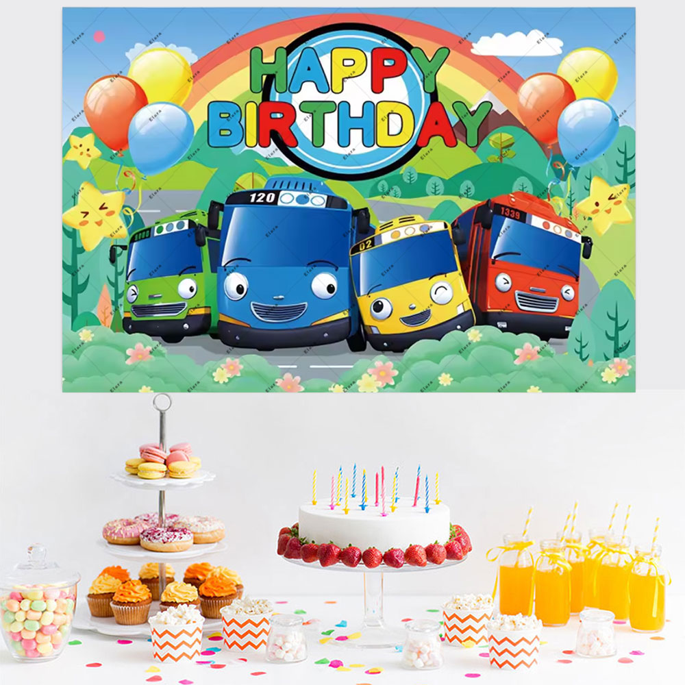 Cartoon Anime The Little Bus K - Background For Kids Education recension och pris