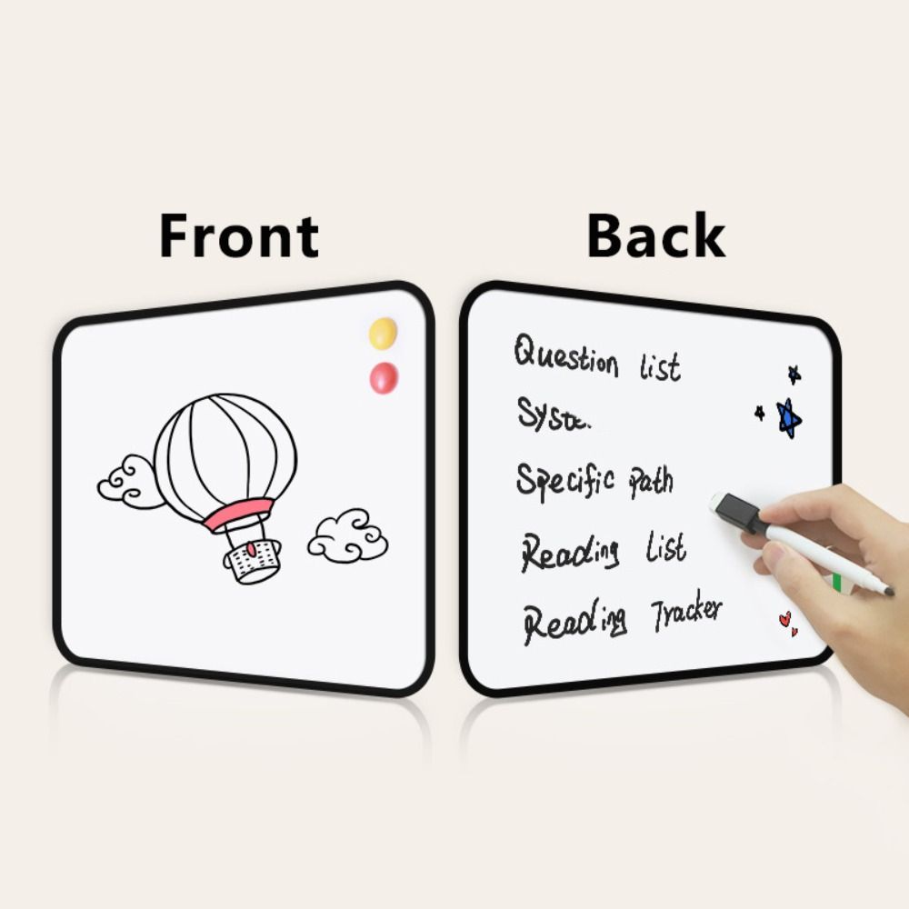 A5/A4/B4/A3 Whiteboard Double- - Magnetic Letter Board recension och pris