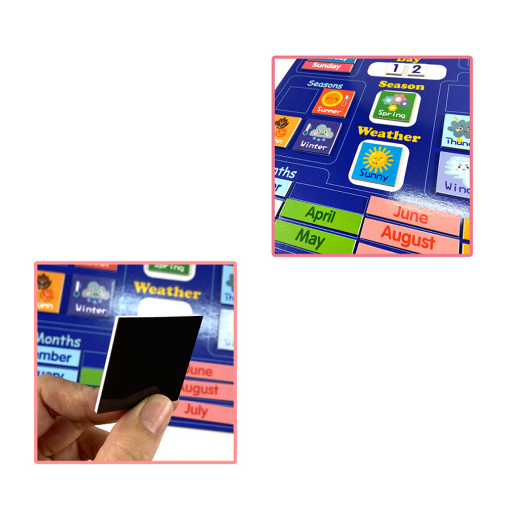 Weather Calendar Board Kids Ed - Kids Education Planner recension och pris