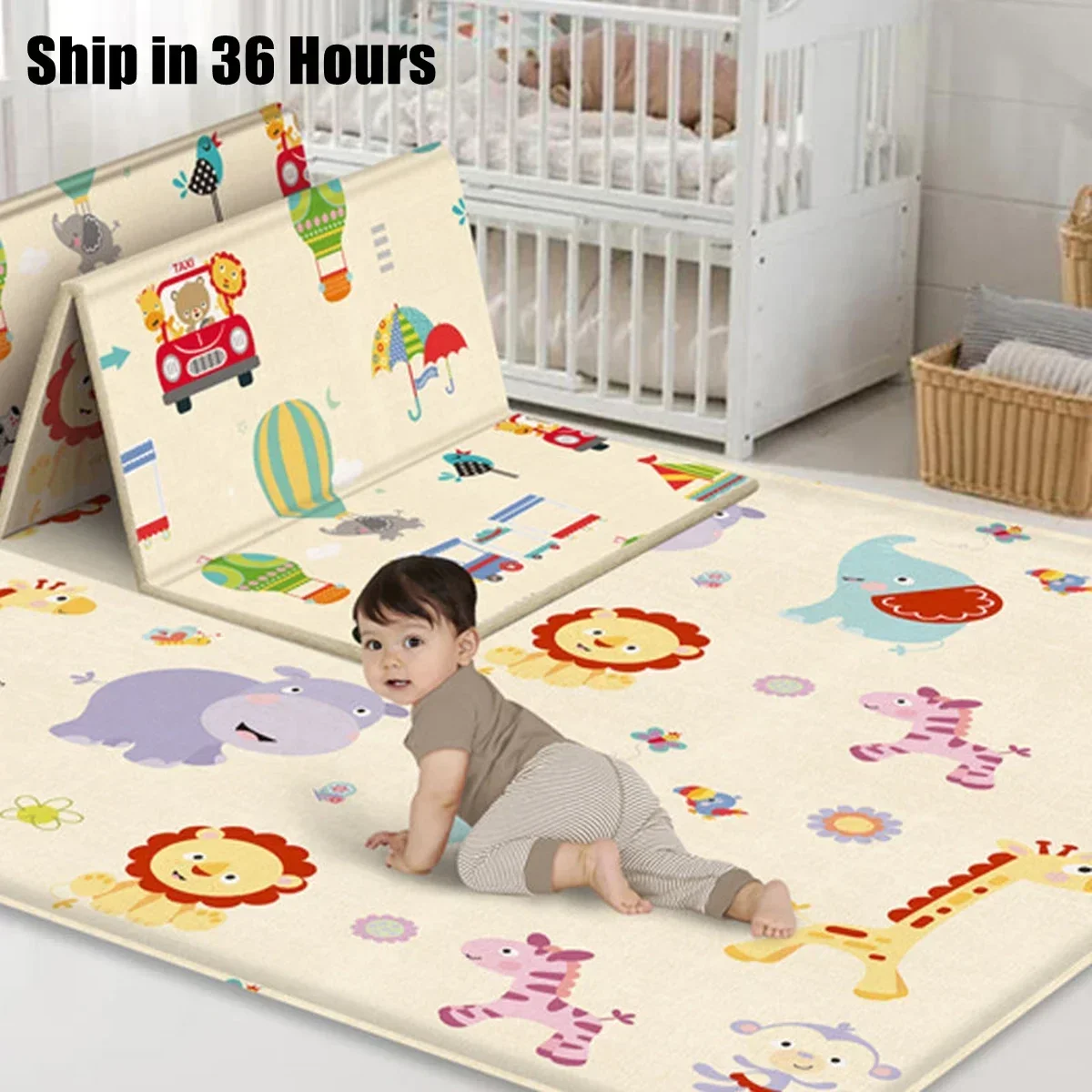 Non-Toxic Educational Foldable - Kids Education Rug recension och pris