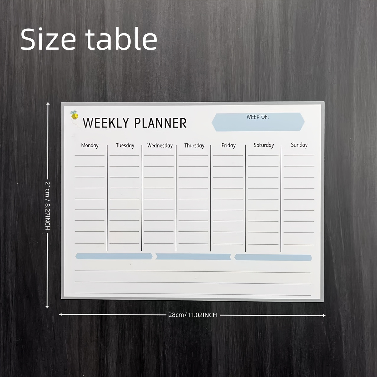 magnetic weekly planner board, - Magnetic Letter Board recension och pris
