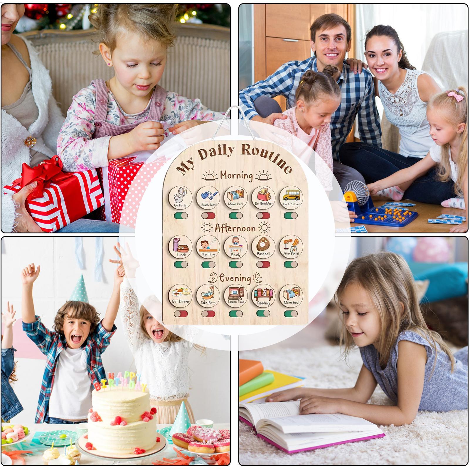 Daily Schedule for Kids Mornin - Kids Education Planner recension och pris