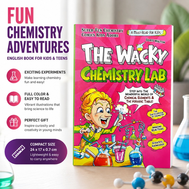 The Wacky Chemistry Lab Comic  - Educational Cartoon For Kids recension och pris