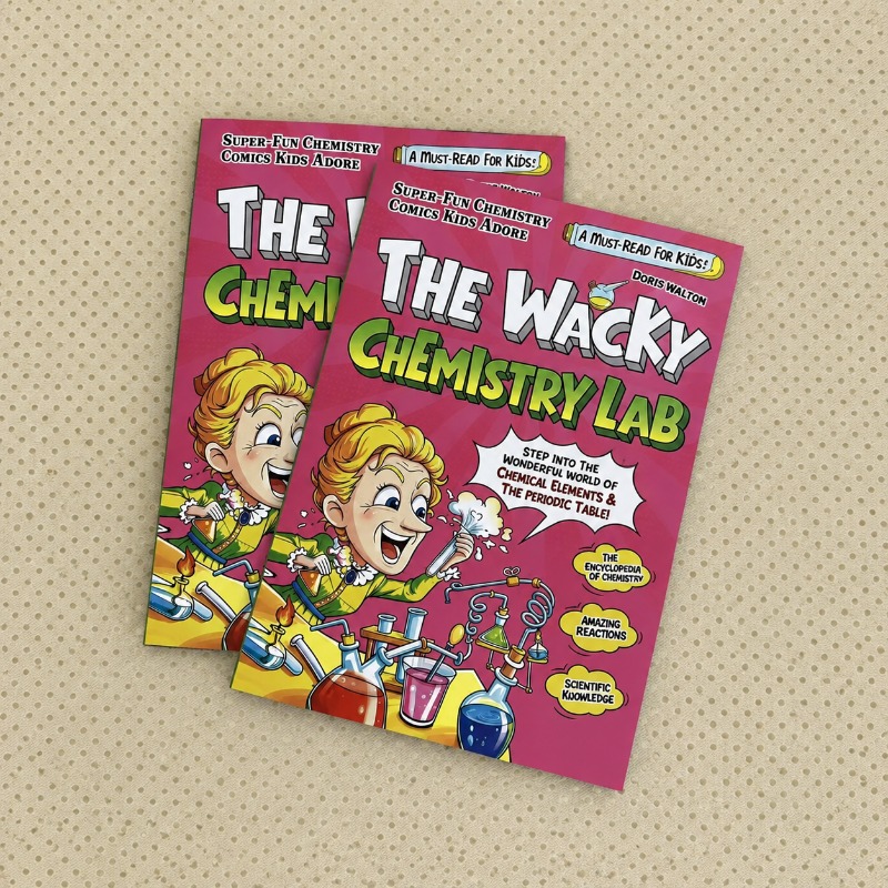 The Wacky Chemistry Lab Comic  - Educational Cartoon For Kids recension och pris