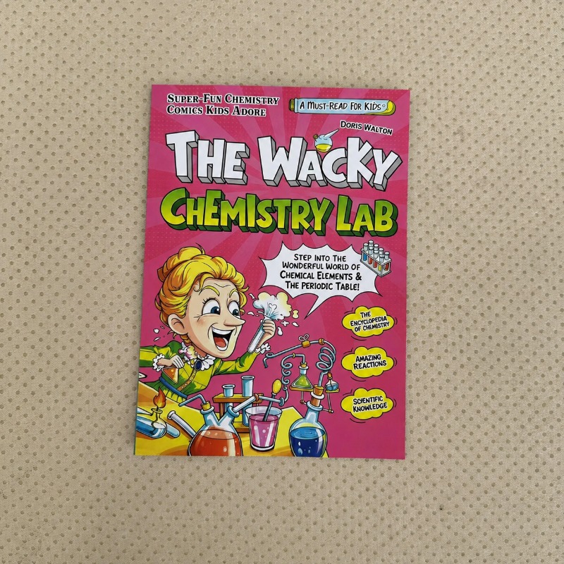 The Wacky Chemistry Lab Comic  - Educational Cartoon For Kids recension och pris