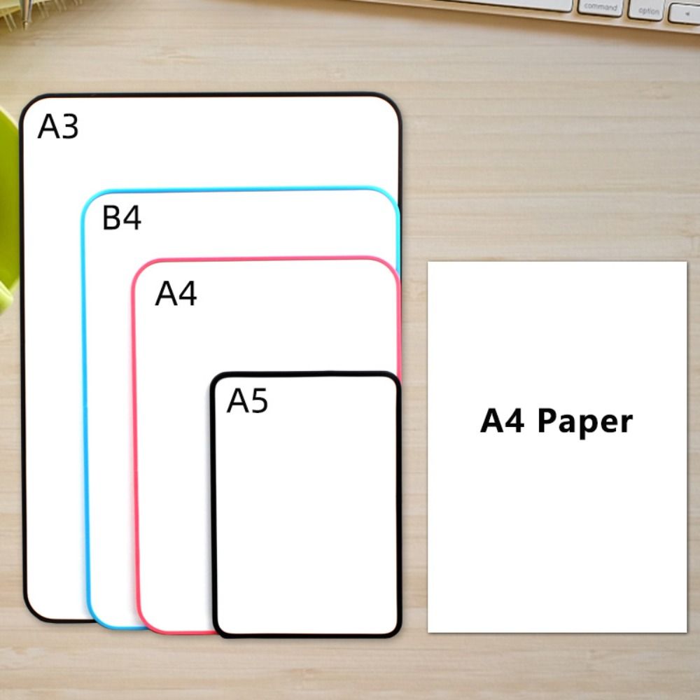 A5/A4/B4/A3 Whiteboard Double- - Magnetic Letter Board recension och pris
