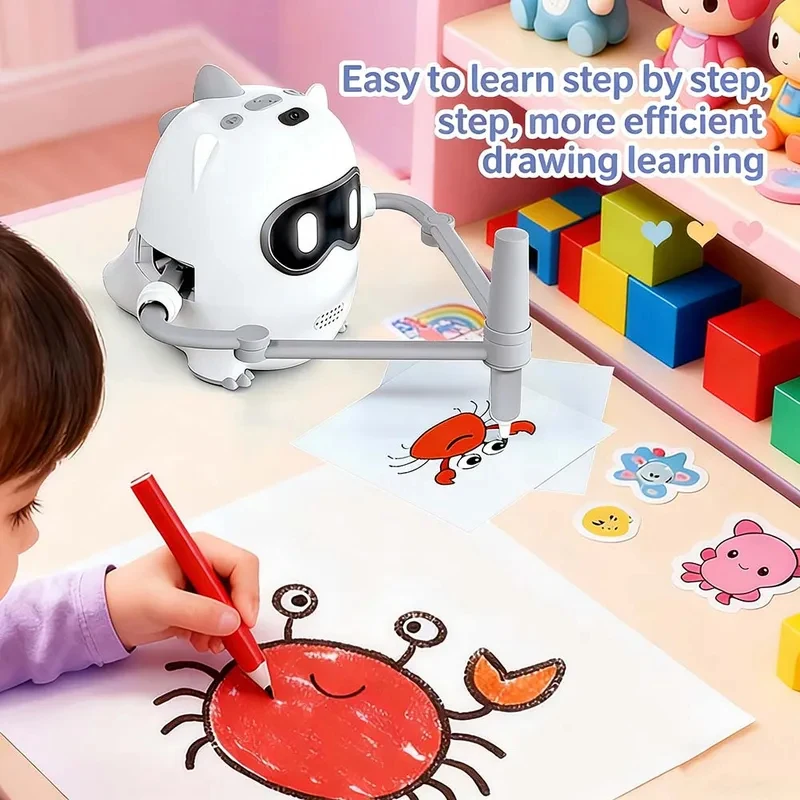 Intelligent Sketch Robot For K - Kids Education Drawing recension och pris