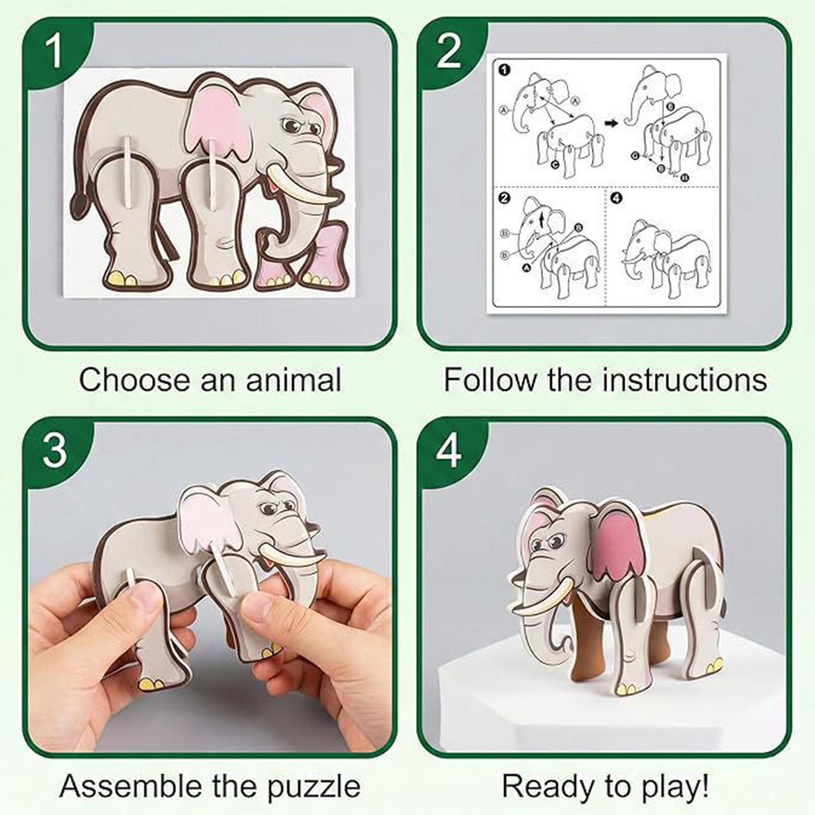 3D Cartoon Puzzles For Kids 7  - Educational Cartoon For Kids recension och pris