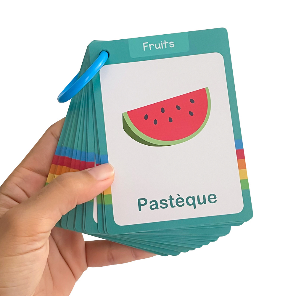 25Pcs Fruit & Vegetable French - Kids Educational Posters recension och pris