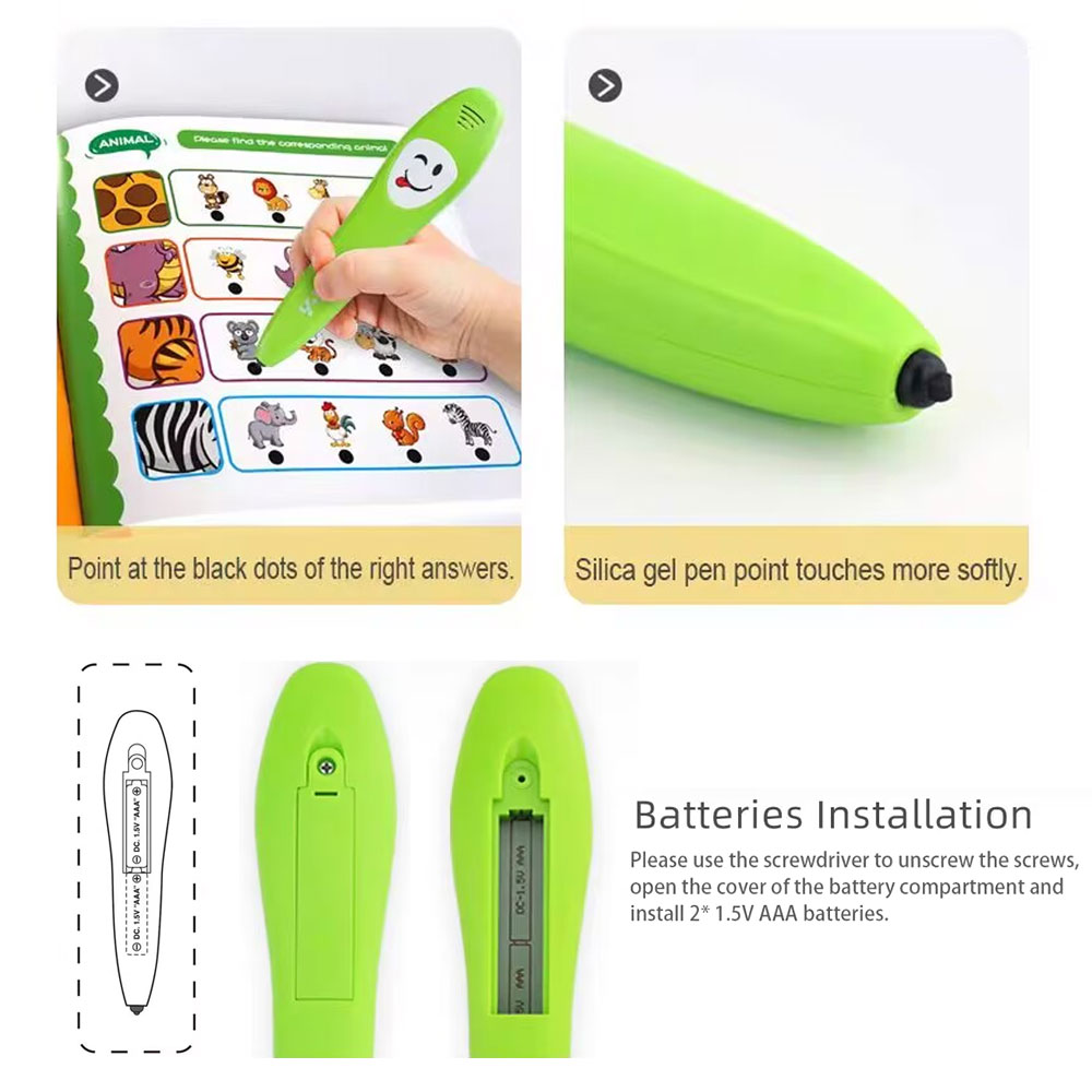 Q&A Talking Pen with Books, Le - Kids Education Books recension och pris
