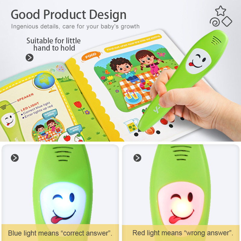 Q&A Talking Pen with Books, Le - Kids Education Books recension och pris