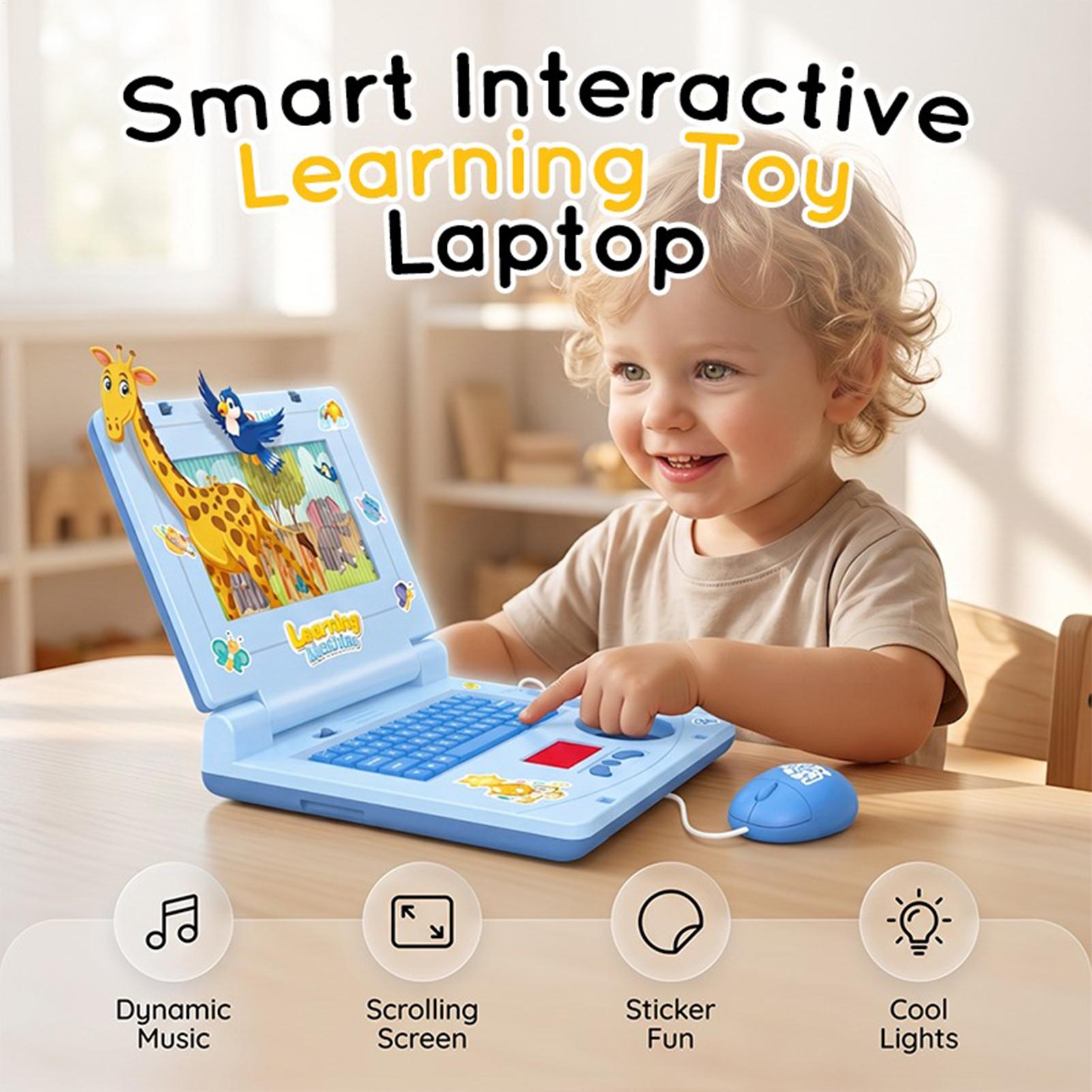 Kids Laptop Toy Interactive Pr - Kids Educational Computer recension och pris