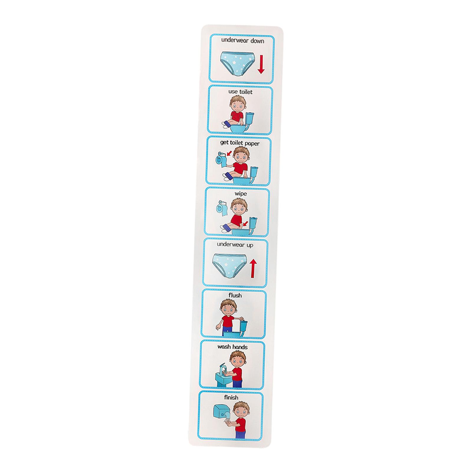 Kids Potty Chart Visual Schedu - Kids Education Planner recension och pris