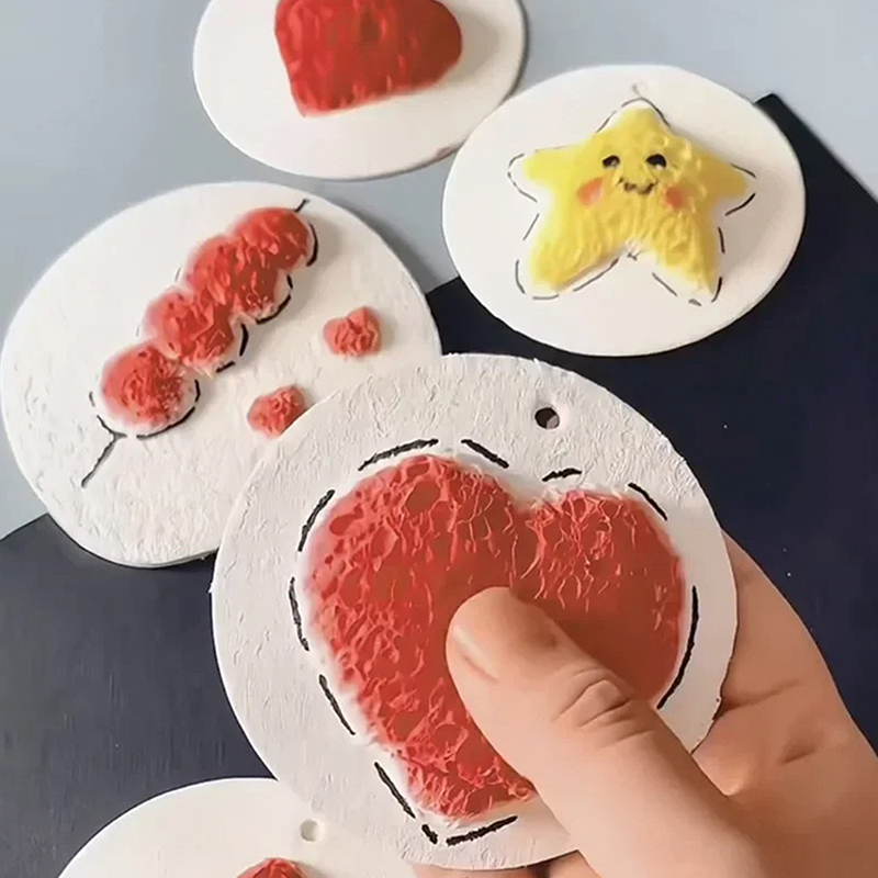 10Pcs 3D Magic Puffy Foam Text - Kids Education Drawing recension och pris