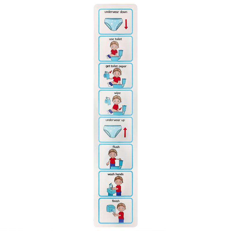 Potty Chart Visual Wall Planne - Kids Education Planner recension och pris
