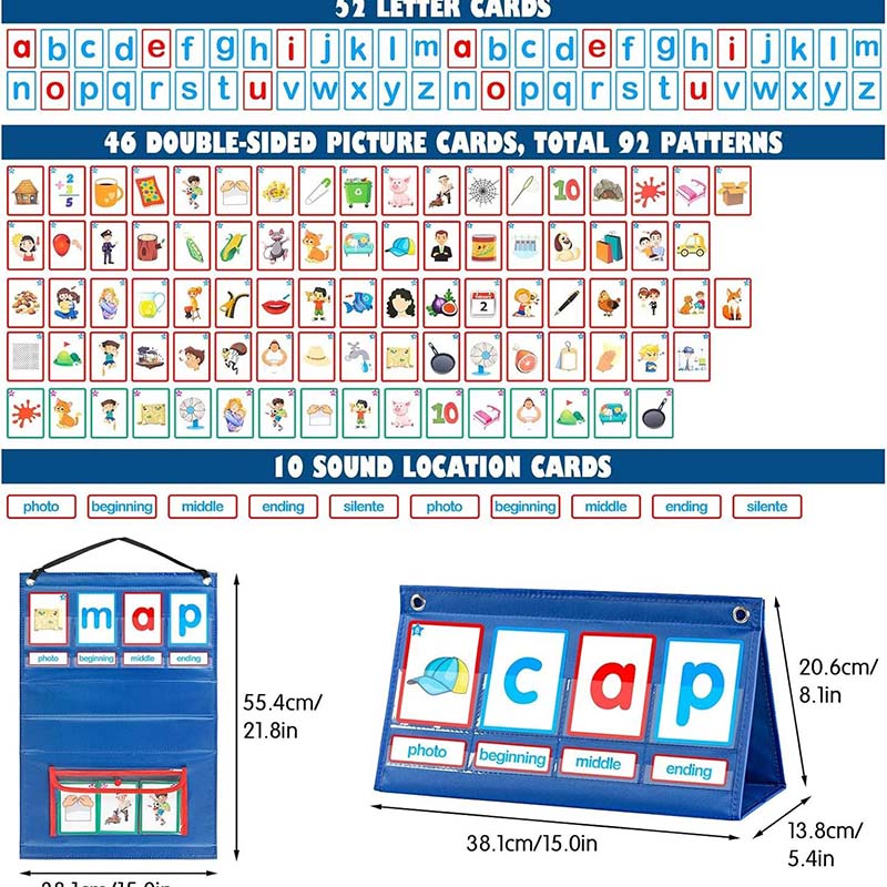 Kid Visual Schedule Hanging Vi - Kids Education Planner recension och pris