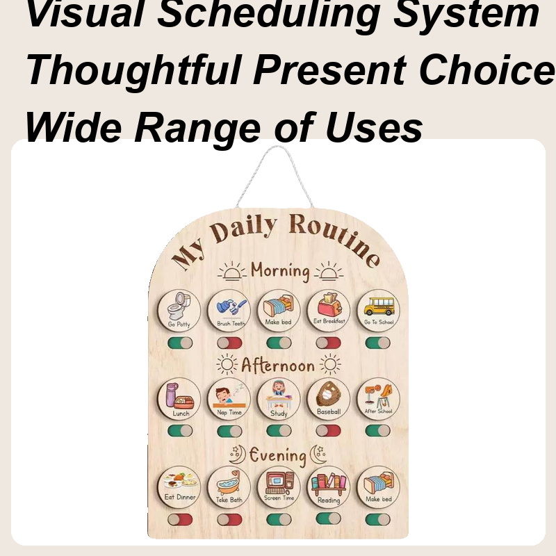 Kids Daily Routine Chart Morni - Kids Education Planner recension och pris