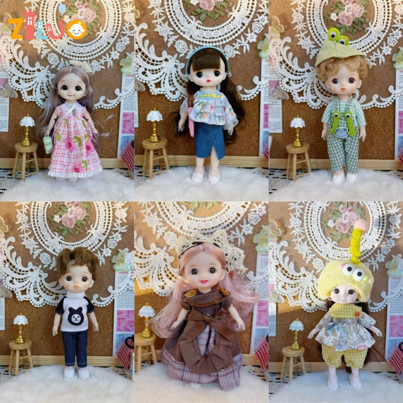 16cm BJD Doll 1/8 Fashion Doll - Educational Cartoon For Kids recension och pris