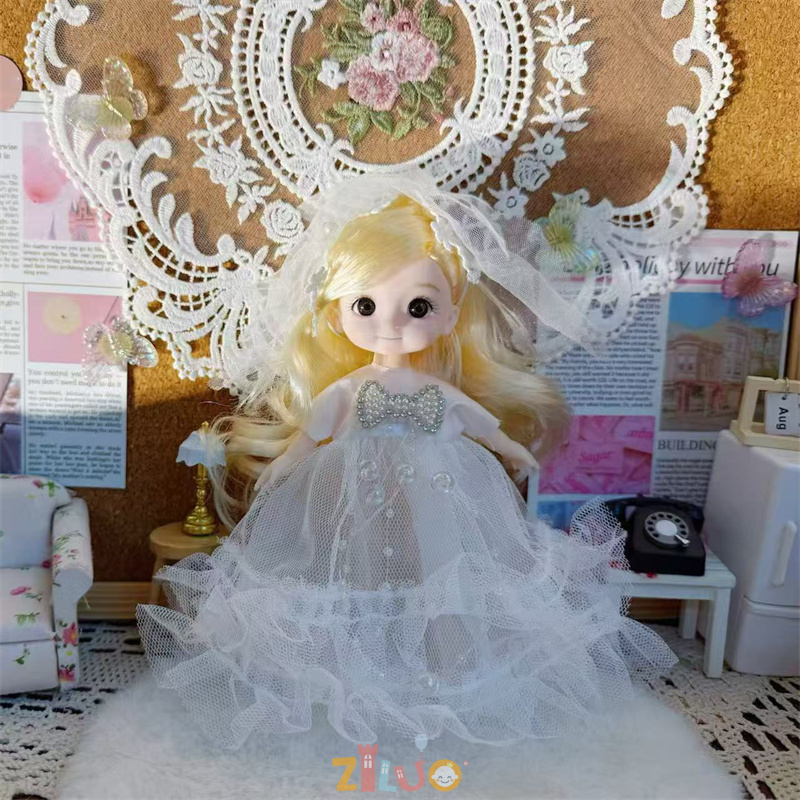 16cm BJD Doll 1/8 Fashion Doll - Educational Cartoon For Kids recension och pris