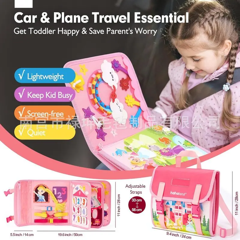 Princess Montessori Felt Busy  - Kids Education Books recension och pris