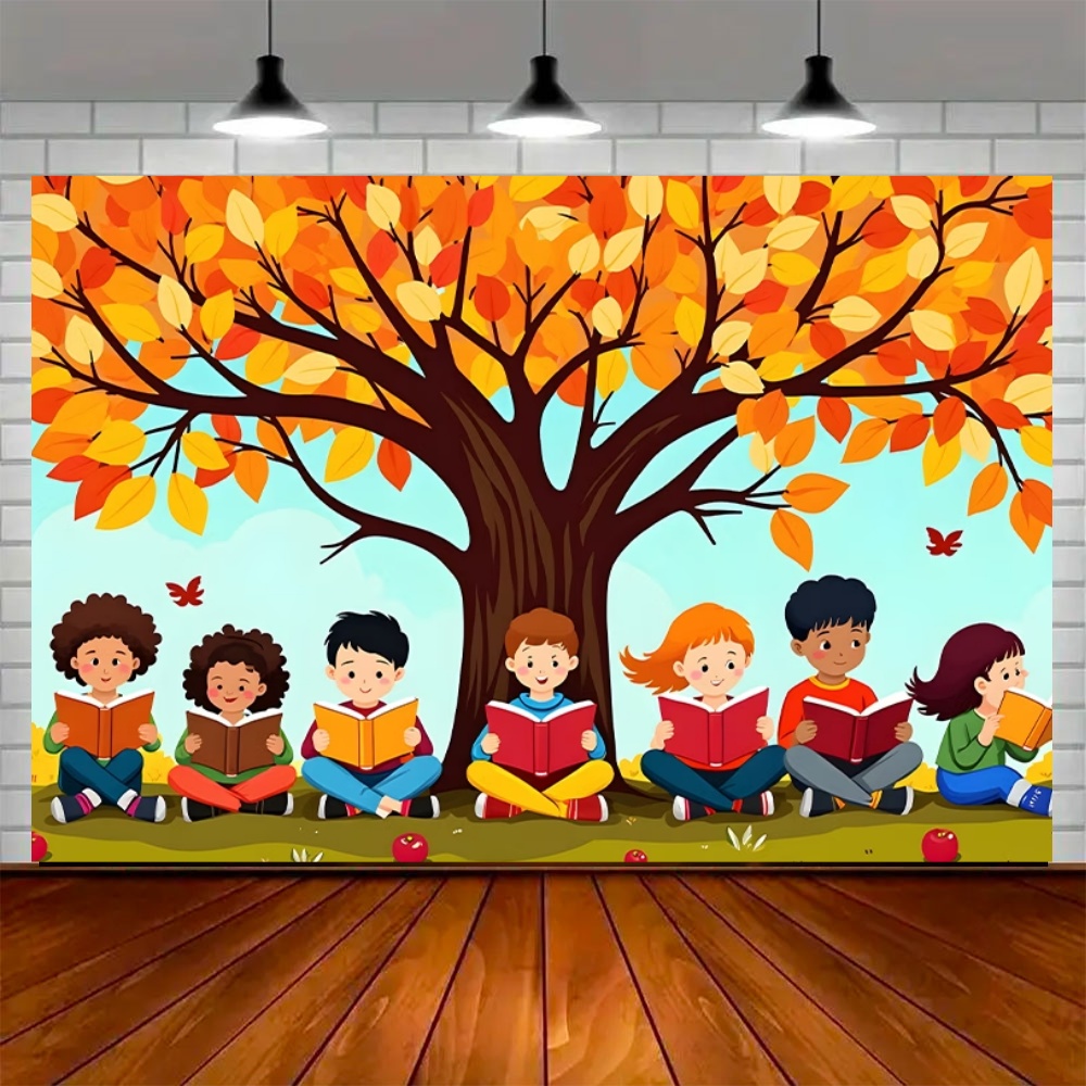 World Autumn Reading Day Party - Background For Kids Education recension och pris