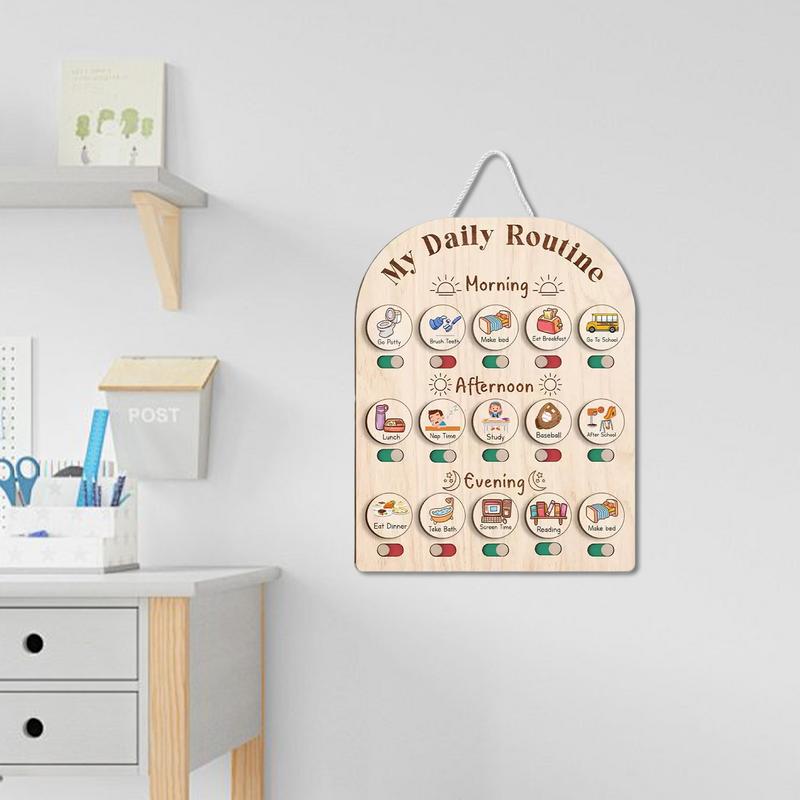 Daily Schedule For Kids Mornin - Kids Education Planner recension och pris