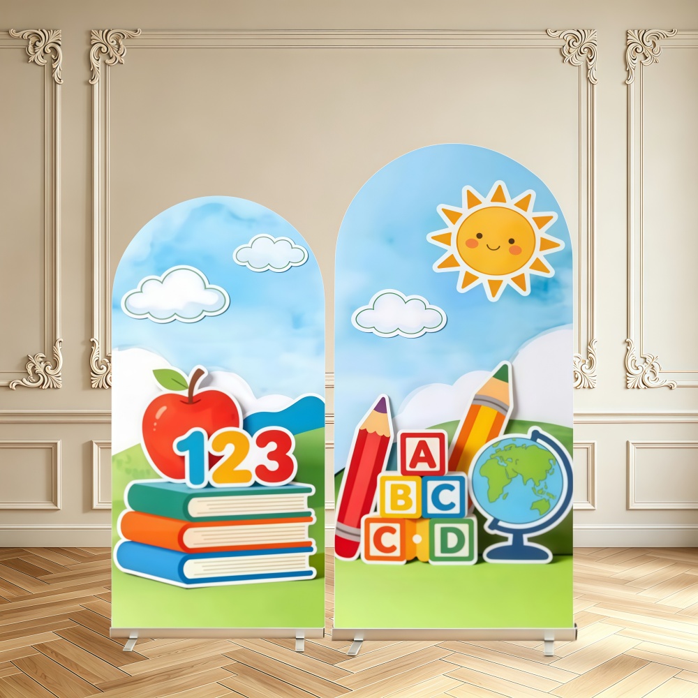 Back To School Decor Arch Back - Background For Kids Education recension och pris