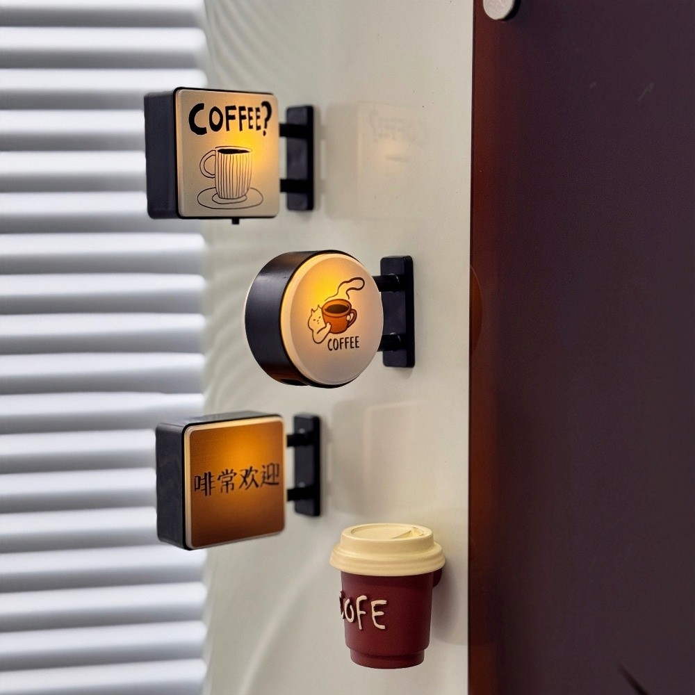 Coffee Corner Light Sign Fridg - Magnetic Letter Board recension och pris