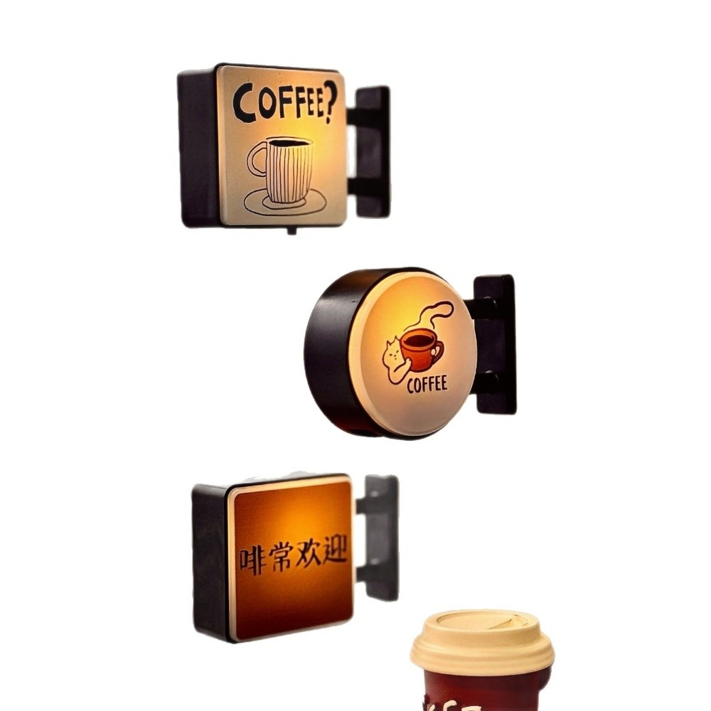 Coffee Corner Light Sign Fridg - Magnetic Letter Board recension och pris